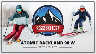 2022 Atomic Backland 98 W  SkiEssentials com Ski Test [upl. by Rossing217]