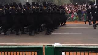 NSG COMMANDOS ON RAJPATH  NSG IN RD PARADE [upl. by Akcimahs]