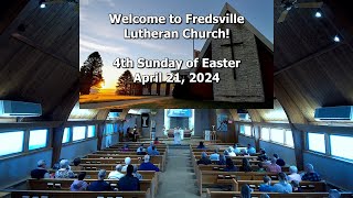 April 21 2024  Fredsville Lutheran Church Worship [upl. by Noryd]