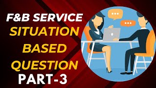 FampB SERVICE SITUATION BASED QUESTION [upl. by Hurleigh]