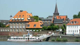 Düsseldorf Kaiserswerth Die Kaiserpfalz am Rhein [upl. by Atalee386]