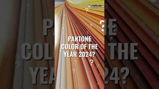 Pantone Color of the Year 2024 What is Pantone Colors shorts pantonecolor creativedge [upl. by Kylila]