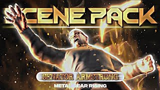 Senator Armstrong Scene Pack With Hdr CC Final Part  Metal Gear Rising Sam DLC [upl. by Klemm895]