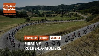 Critérium du Dauphiné 2021  Découvrez létape 4 [upl. by Aremus965]