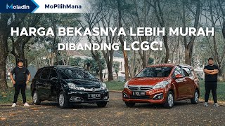 Mending Ini Dibanding LCGC Komparasi Suzuki Ertiga 2017 vs Honda Mobilio 2016  Moladin [upl. by Riedel]