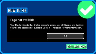 Fix Your It Administrator Has Limited Access to Some Areas of This App Virus and Threat Protection [upl. by Poree588]