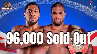 Anthony Joshua vs Daniel Dubois Sold Out [upl. by Alrahs213]