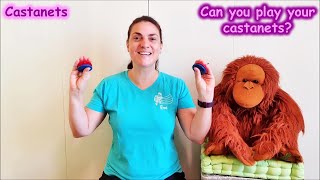 Can you play your castanets  Nursery rhymes amp kids songs with percussion [upl. by Esmerolda]