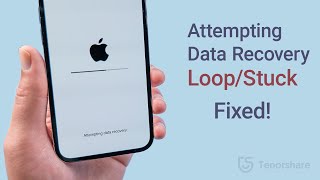 iPhone Stuck on Attempting Data Recovery Here Is the Fix 3 Ways [upl. by Henning254]