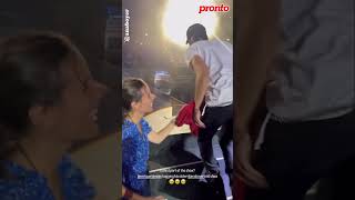 El cariñoso gesto de Enrique Iglesias con Ana Boyer en su último concierto [upl. by Earahc618]