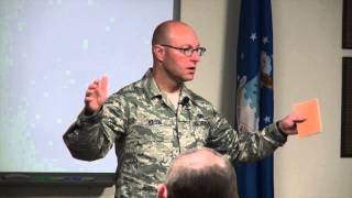 CMSgt Patrick Wilson Speaks at JBSA 56 Meeting [upl. by Llennej]