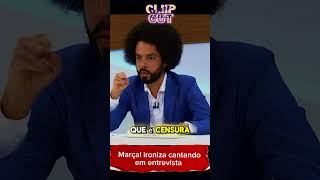 Pablo Marçal entrevista roda viva ironiza cantando noticias politicalnews política pablomarçal [upl. by Oderf]