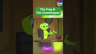 The Frog amp The Grasshopper  Fairy Tales In English  Bedtime Moral Stories  Kids Story In English [upl. by Bonnee]