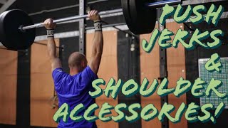 Push Jerks amp Shoulder Accessories [upl. by Avin]