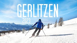 Gerlitzen Ski Jan 2023  Wörthersee Finsterbach Pollinger Hütte [upl. by Odab]