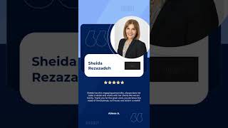 Sheida has this engaging personality always does her tasks in detail and works with her clients lik [upl. by Harvard420]