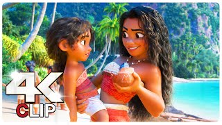 Simeas Surprise Gift Scene   MOANA 2 NEW 2024 MOVIE CLIP 4K [upl. by Epifano]