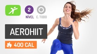 Barriga Sarada Já Aula de AeroHiit para os Abdominais 1 [upl. by Dacy]