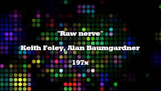 Keith Foley Alan Baumgardner  Thruway  Raw nerve 197x Instrumental Disco [upl. by Drofnats958]