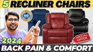 Best Recliner Chair⚡ Best Recliner Chair For Back Pain 2024⚡Best Recliners for Sleeping 2024 [upl. by Fenton]