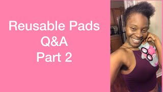 Reusable pads qampa how to wear reusable pads [upl. by Iggam]