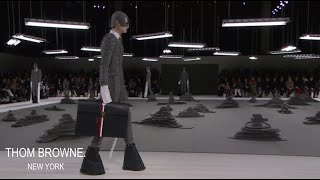 Thom Browne Fall 2017 Menswear [upl. by Ieppet]