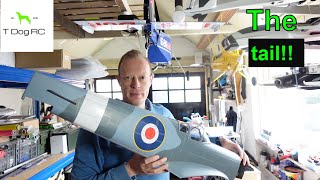 VQ Models Spitfire  Part 3  Tail [upl. by Allehcram]