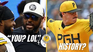 Mike Tomlin Snubs ExPlayer Paul Skenes Up For Two Awards More Pittsburgh Sports News [upl. by Nastassia]