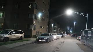 LATE NIGHT DRIVE ON CHICAGO SOUTH SIDE [upl. by Kieryt]