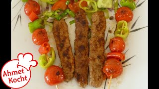 Rezept Adana Kebap  Ahmet Kocht  türkisch kochen  Folge 41 [upl. by Amaj]