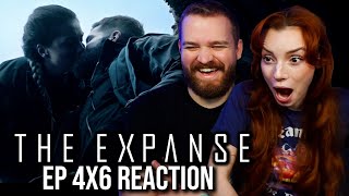 Amos Does PDA  The Expanse Ep 4x6 Reaction amp Review  Prime Video [upl. by Ahsatak]