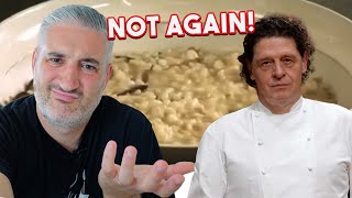 Italian Chef Reacts to Marco Pierre White Mushroom Risotto [upl. by Cherlyn]