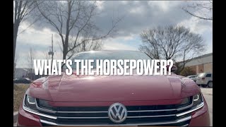 VW Arteon Whats The Horsepower [upl. by Hsemar]