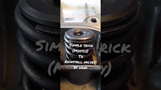 easy valve install 139qmb diy bbk bigbore scooter 100cc scooterarmy motorcyclelife mechanic [upl. by Manup]