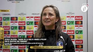 quotEsto nos va a servir para el torneo chilenoquot Declaraciones Silveira y Grez CC 60 ALW Libertadores [upl. by Akenom]