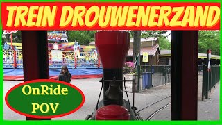 Drouwenerzand Attractiepark Trein voorin OnRide POV [upl. by Herrmann450]