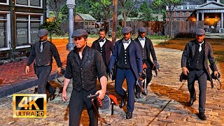 Red Dead Redemption 2  Brutal Mafia killing in Wild West Vol15 4K [upl. by Corena511]