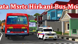 🚍🎀♥️Tata Msrtc Bus Mod For Bussid  पुणे ते भिमाशंकर Pune To Bhimashankar Livery   Sup13gaming [upl. by Noirred]