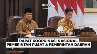 LIVE RAKORNAS PEMERINTAH PUSAT DAN PEMERINTAH DAERAH TAHUN 2024 [upl. by Klump]