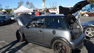 INSANELY MODIFIED MINI COOPER  Must See [upl. by Sekyere]