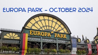 Europa Park Vlog  October 2024 europapark [upl. by Lyda]