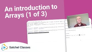 An introduction to Arrays 1 of 3  Computing  Satchel Classes [upl. by Waldon244]