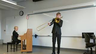 Variations on the Carnival of Venice 1st Place Trombone Solo Performed by Tynan McGee [upl. by Pressey728]