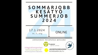 Sommarjobb 2024 [upl. by Naux598]