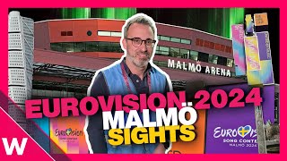 🇸🇪 Eurovision 2024  Malmö sights [upl. by Adnil]