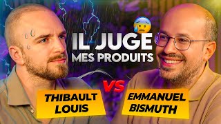 Pour 17 000 euros il achète tous mes produits et donne son avis  Emmanuel Bismuth x Thibault Louis [upl. by Shaffert]