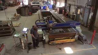 2016 Messer Metalmaster XCEL 6030 5 Axis Plasma Cutting System 2030 [upl. by Heron146]