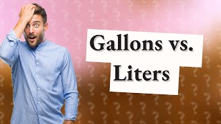 Does the US use liters or gallons [upl. by Lamaaj]