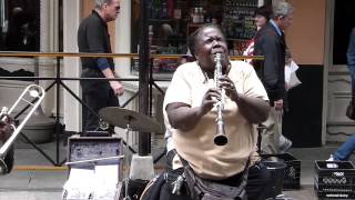 Royal Street treatthe musician killing it on clarinet is virtuoso Doreen Ketchens Only in NOLA [upl. by Hurley277]