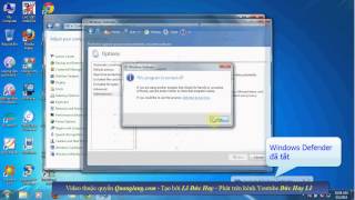 Hướng dẫn tắt bật Windows Defender trong Win 7 [upl. by Holman]